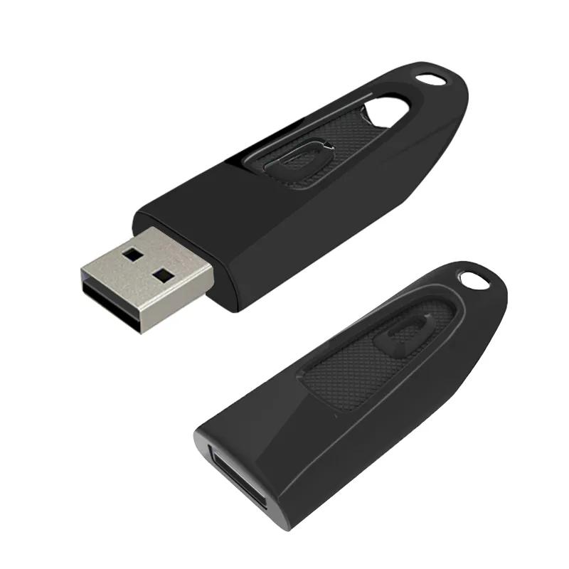 푸시 앤 풀 128g 키 고속 USB 플래시 드라이브 펜 드라이브 64GB Usb 스틱 Pendrive 플래시 디스크, 안드로이드 PC/자동차/TV 용